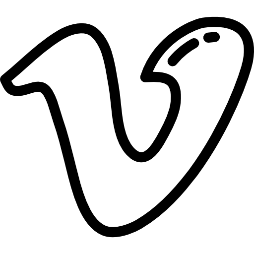 ヴィメオ Detailed Rounded Lineal icon