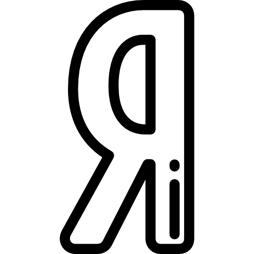 ヤンデックス Detailed Rounded Lineal icon