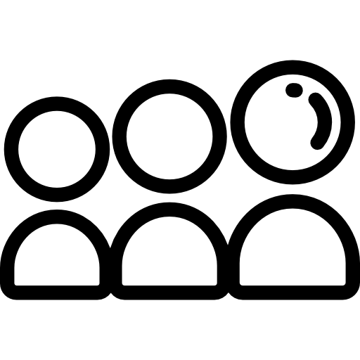 내 공간 Detailed Rounded Lineal icon