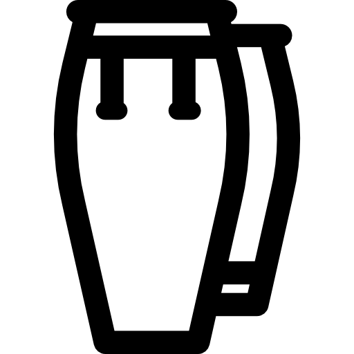 conga Basic Rounded Lineal icon