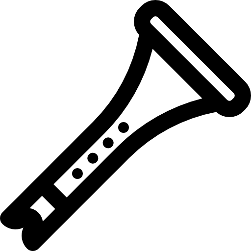 flauta Basic Rounded Lineal icono