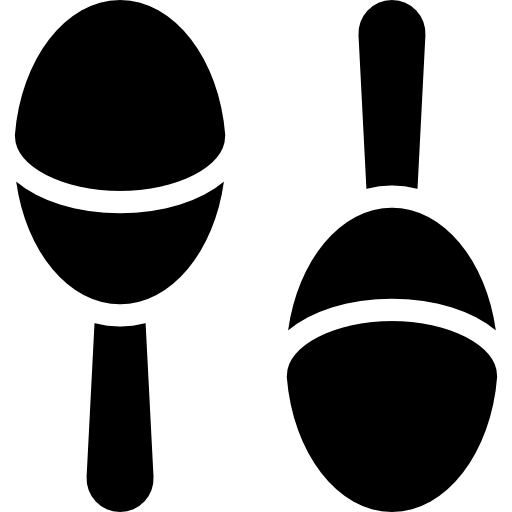 Maracas Basic Rounded Filled icon