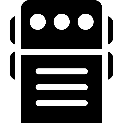 Pedal Basic Rounded Filled icon