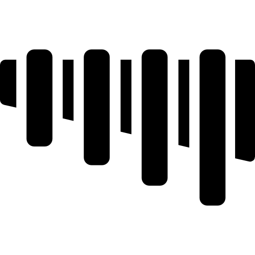 xilófono Basic Rounded Filled icono