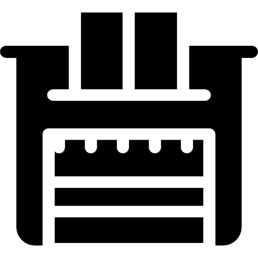 Piano Basic Rounded Filled icon