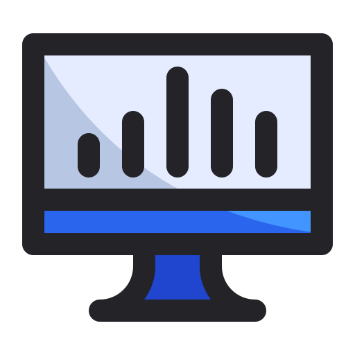 monitor Generic Outline Color ikona