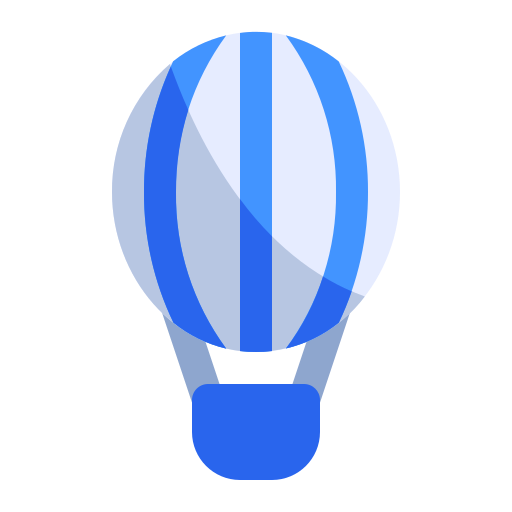 Air hot balloon Generic Flat icon