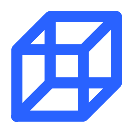 sześcian Generic Blue ikona