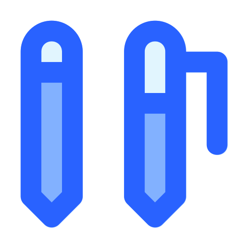 Pencil Generic Blue icon