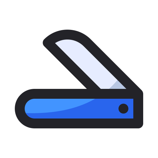 Pocket knife Generic Outline Color icon
