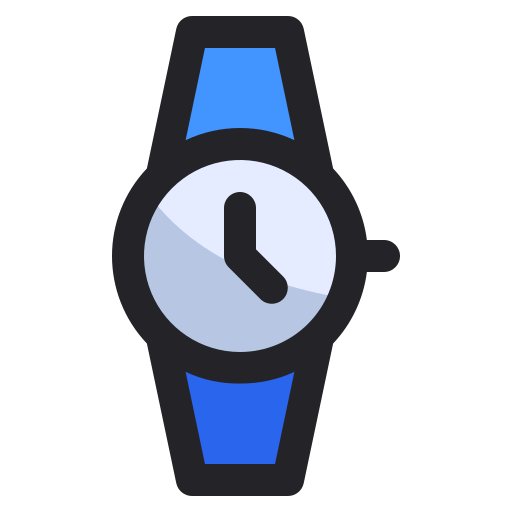 Wristwatch Generic Outline Color icon