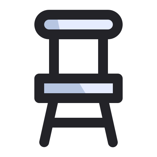 stuhl Generic Outline Color icon