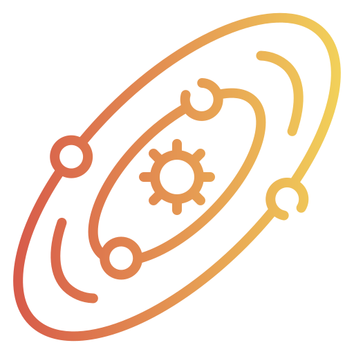 sistema solare Good Ware Gradient icona