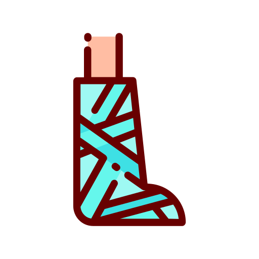 honda de la pierna Good Ware Lineal Color icono