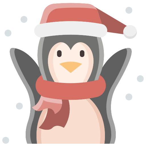 Penguin Winnievizence Flat icon