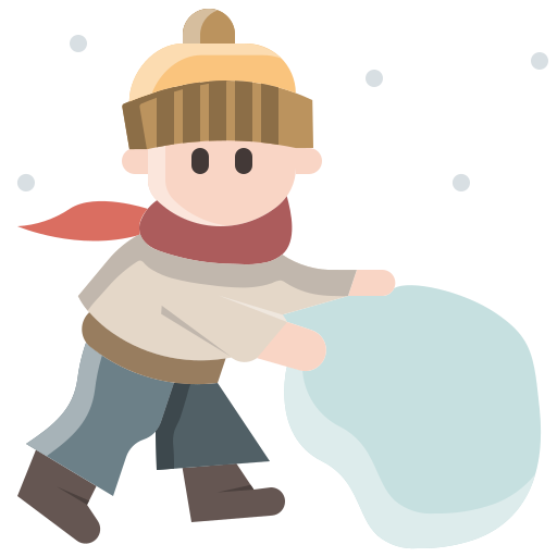 Snowball Winnievizence Flat icon