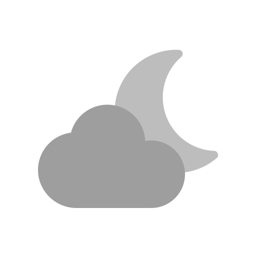 曇りの夜 Generic Flat icon