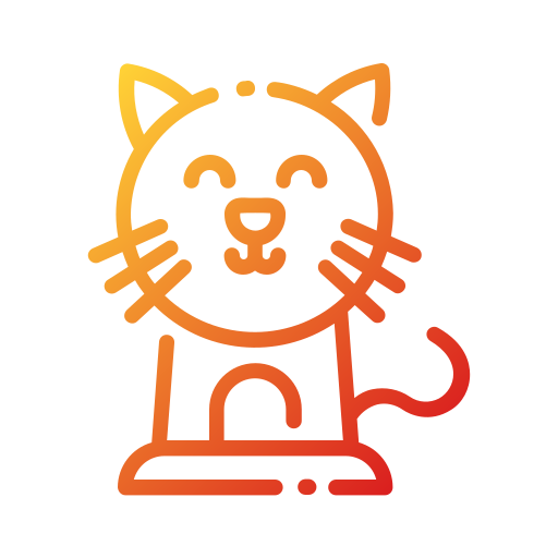 猫 Good Ware Gradient icon