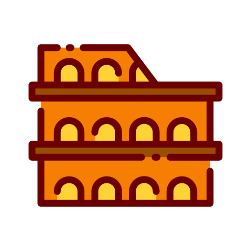 Colosseum Good Ware Lineal Color icon