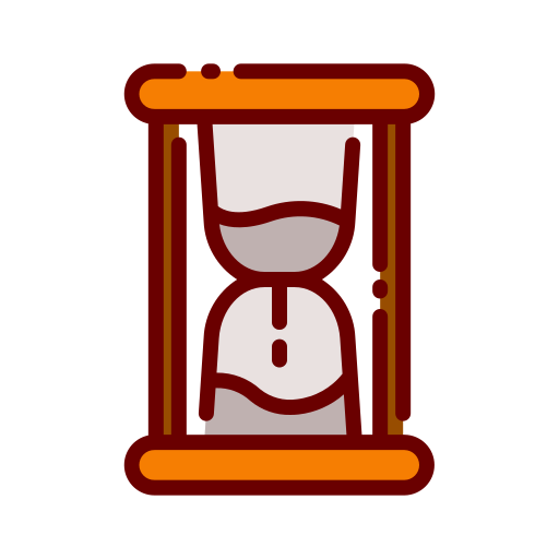 Hourglass Good Ware Lineal Color icon