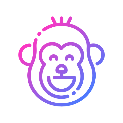 Monkey Good Ware Gradient icon