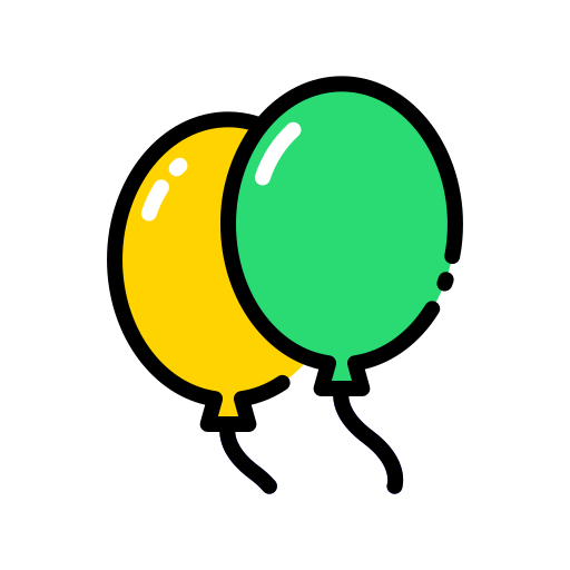 Balloon Good Ware Lineal Color icon