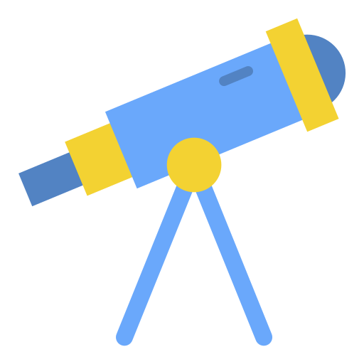 teleskop Good Ware Flat ikona