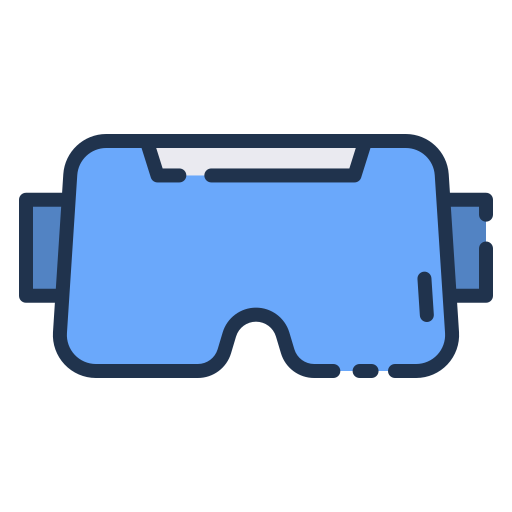 vr 안경 Good Ware Lineal Color icon