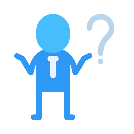 Question Generic Blue icon