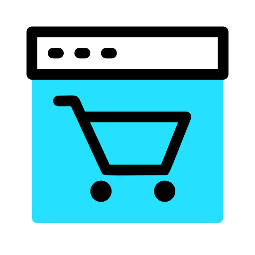 shopping en ligne Generic Fill & Lineal Icône