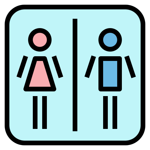 Toilet photo3idea_studio Lineal Color icon