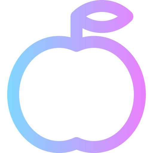 りんご Super Basic Rounded Gradient icon