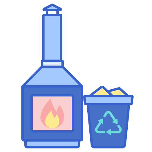 Incineration Flaticons Lineal Color icon