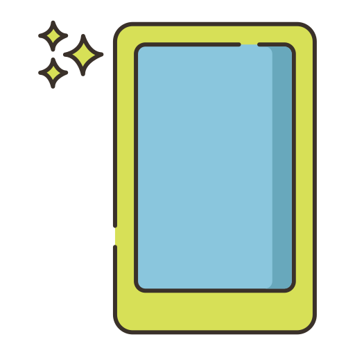 Smartphone Flaticons Lineal Color icon