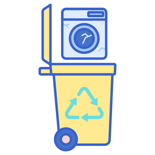 Disposal Flaticons Lineal Color icon