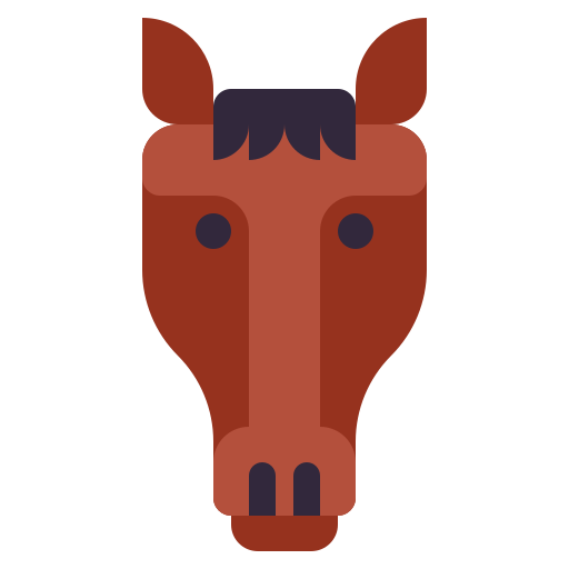 caballo Flaticons Flat icono