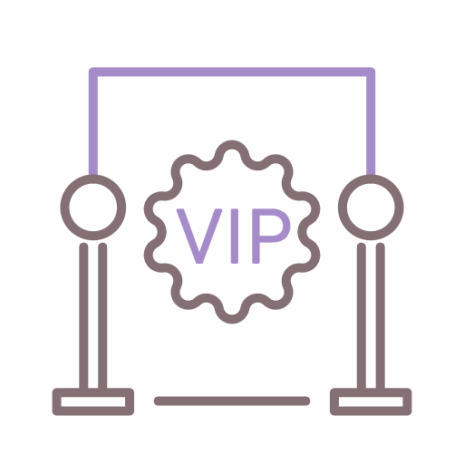 vip Flaticons Lineal Color Icône