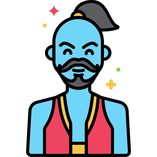 genie Flaticons Lineal Color icon