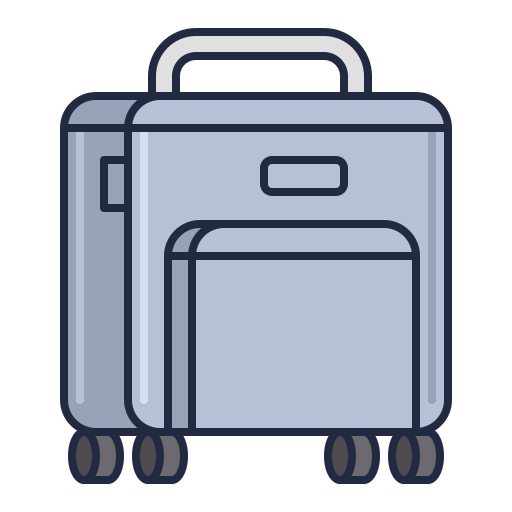 Baggage Flaticons Lineal Color icon