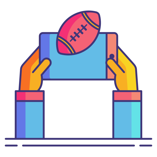 Live sports Flaticons Lineal Color icon