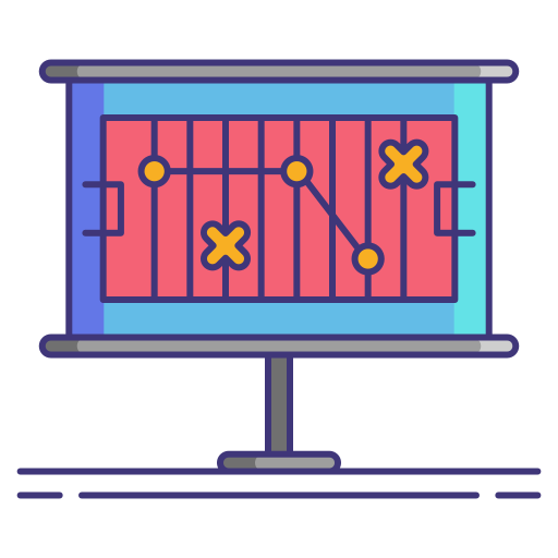 spielstrategie Flaticons Lineal Color icon