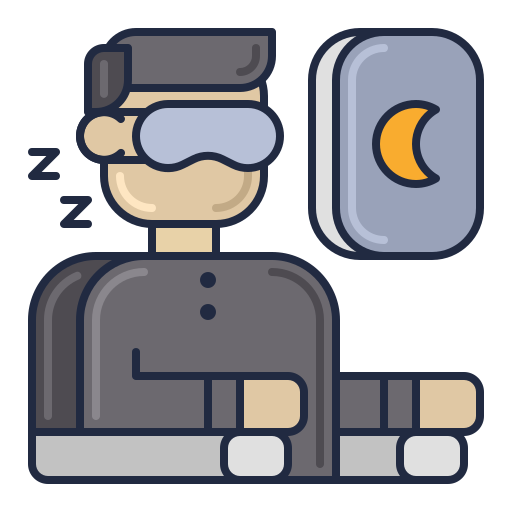 notte Flaticons Lineal Color icona