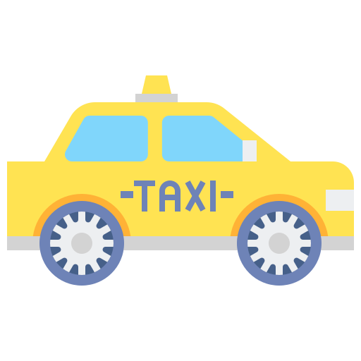 taxi Flaticons Flat ikona