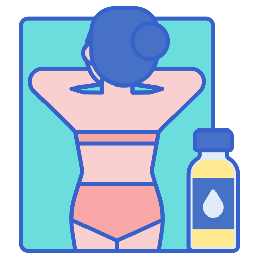 massage Flaticons Lineal Color icon