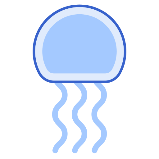meduza Flaticons Lineal Color ikona
