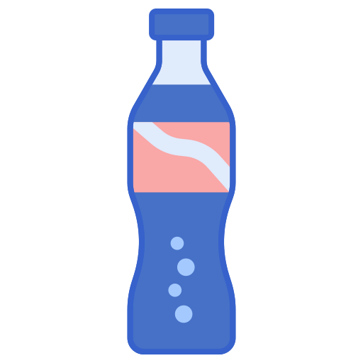 soda Flaticons Lineal Color icono