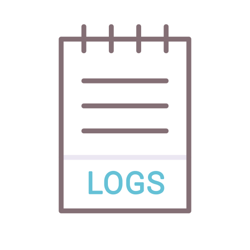 Logs Flaticons Lineal Color icon