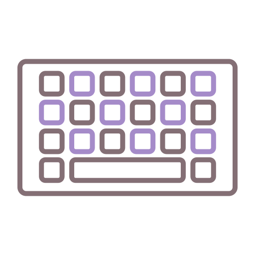 Typing Flaticons Lineal Color icon
