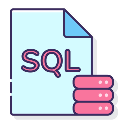 sql Flaticons Lineal Color icona