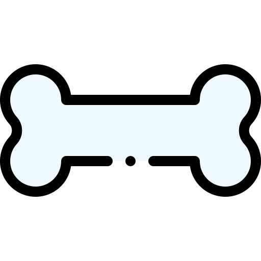 knochen Detailed Rounded Lineal color icon